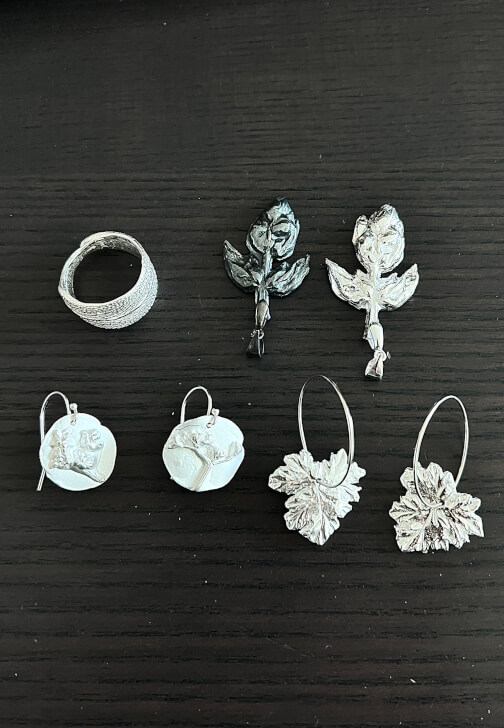 999 Silver Leaf Pendant or Earring Making Class