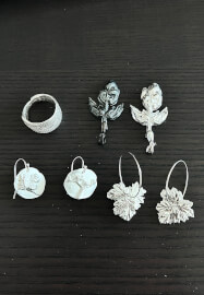 999 Silver Leaf Pendant or Earring Making Class
