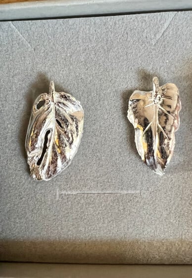 999 Silver Leaf Pendant or Earring Making Class