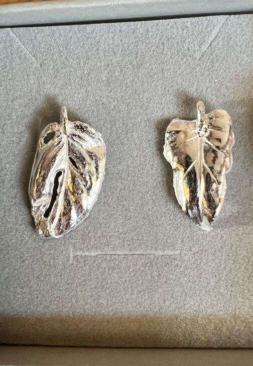 999 Silver Leaf Pendant or Earring Making Class
