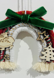 A Handmade Christmas: Macrame Ornament Worksop