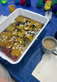 A Luxurious Private Marbling Experience for Teams