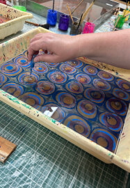 A Luxurious Private Marbling Experience for Teams