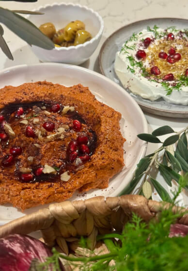 A Mediterranean Feast, an Intimate Evening Class with Cath and Zuls
