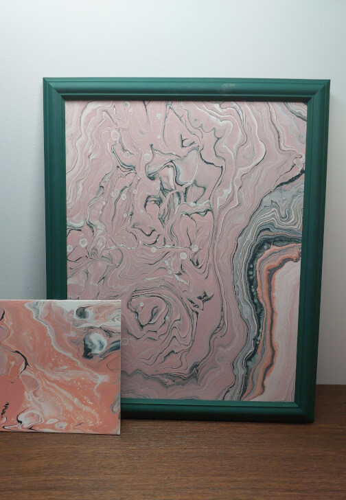 Abstract Acrylic Pouring Class – Ring Pour Art Experience