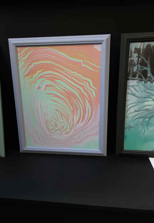 Abstract Acrylic Pouring Class – Ring Pour Art Experience