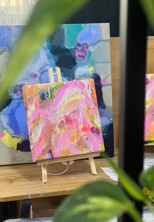 Abstract Expressionist Painting Workshop for Emotional Regulation