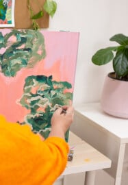 Abstract Expressionist Painting Workshop for Emotional Regulation