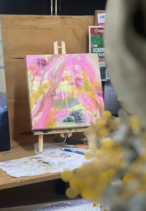 Abstract Expressionist Painting Workshop for Emotional Regulation