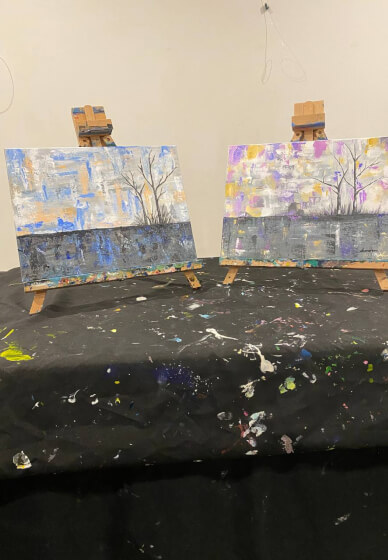 Abstract Landscape Painting Workshop