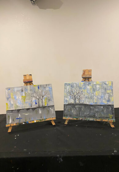 Abstract Landscape Painting Workshop