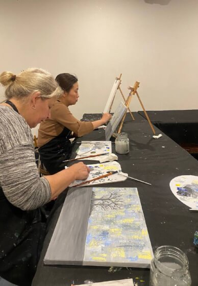 Abstract Landscape Painting Workshop