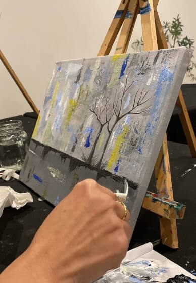 Abstract Landscape Painting Workshop