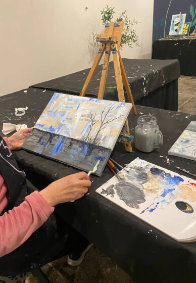 Abstract Landscape Painting Workshop