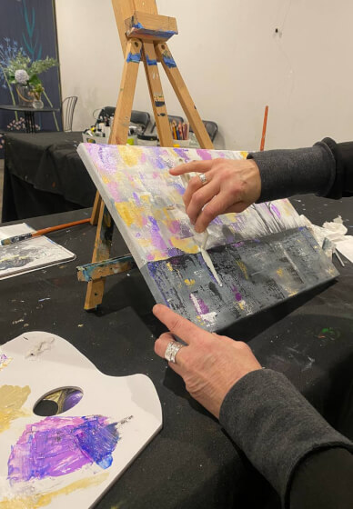 Abstract Landscape Painting Workshop