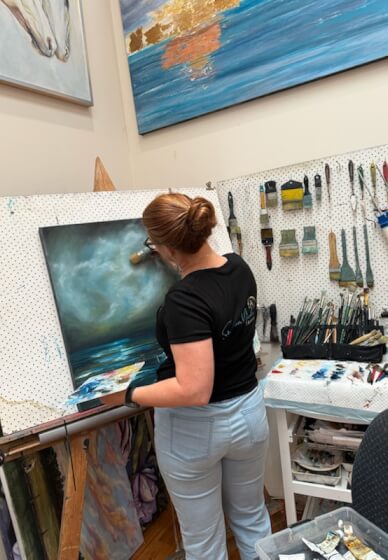 Abstract Oil Painting Class