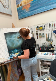 Abstract Oil Painting Class