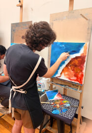 Abstract Oil Painting Class