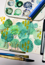 Abstract Watercolour and Mixed Media Workshop