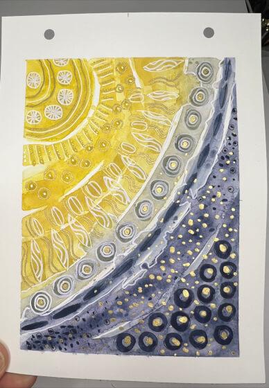 Abstract Watercolour and Mixed Media Workshop