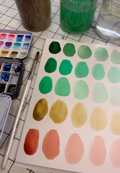 Abstract Watercolour and Mixed Media Workshop