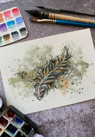Abstract Watercolour and Mixed Media Workshop