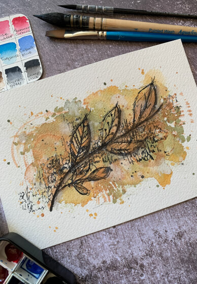 Abstract Watercolour and Mixed Media Workshop