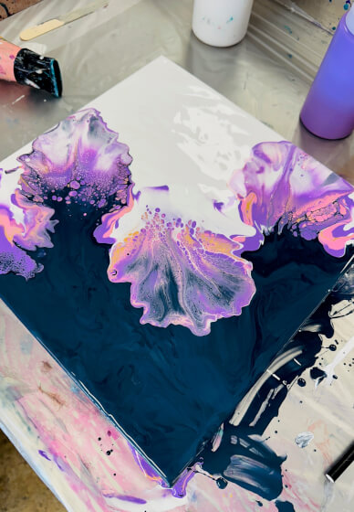 Acrylic Flow Art Class