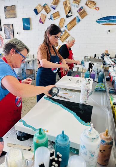 Acrylic Flow Art Class
