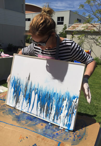 Acrylic Fluid Art Workshop: Flow Fusion