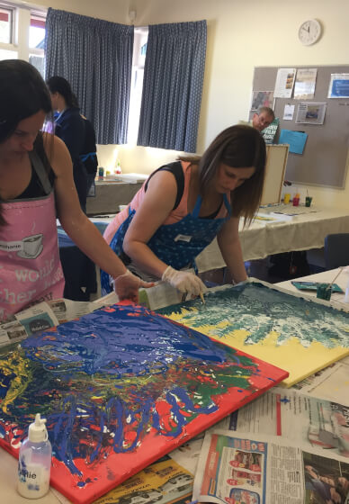 Acrylic Fluid Art Workshop: Flow Fusion
