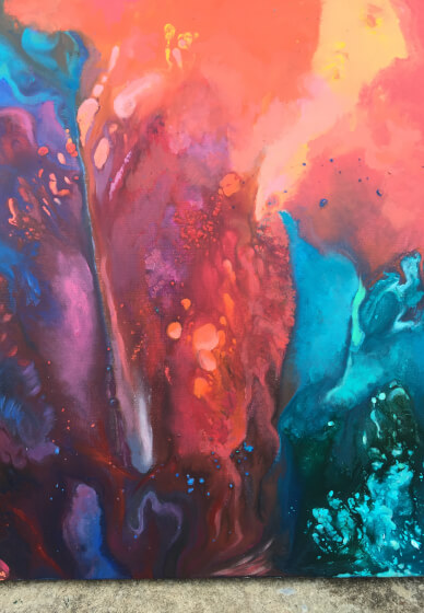 Acrylic Fluid Art Workshop: Flow Fusion
