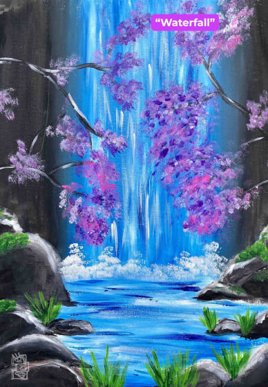 Acrylic Paint and Sip Class