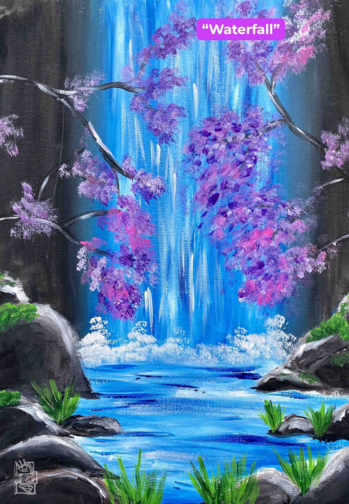 Acrylic Paint and Sip Class
