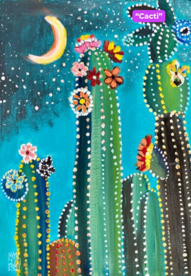 Acrylic Paint and Sip Class