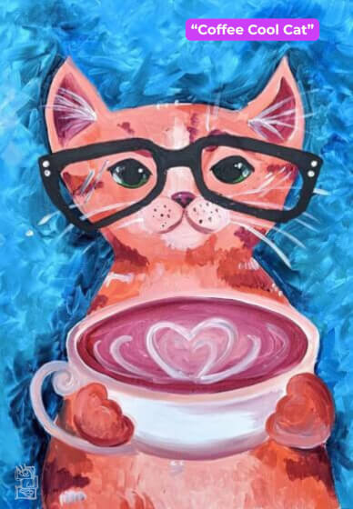 Acrylic Paint and Sip Class