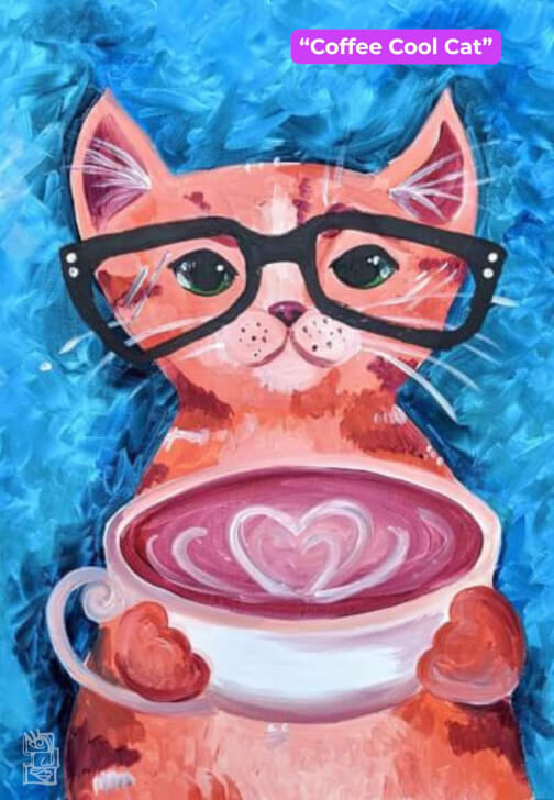 Acrylic Paint and Sip Class