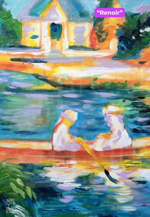 Acrylic Paint and Sip Class