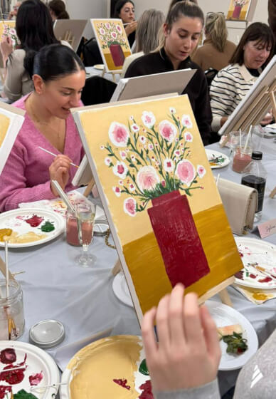 Acrylic Paint on Canvas Class