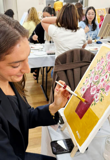 Acrylic Paint on Canvas Class