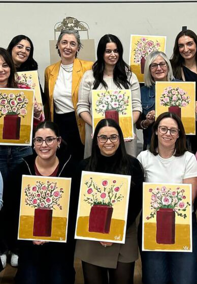 Acrylic Paint on Canvas Class