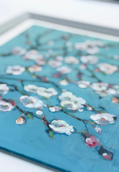 Acrylic Painting Workshop: Blooming Sakura in Van Gogh Style
