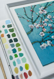 Acrylic Painting Workshop: Blooming Sakura in Van Gogh Style