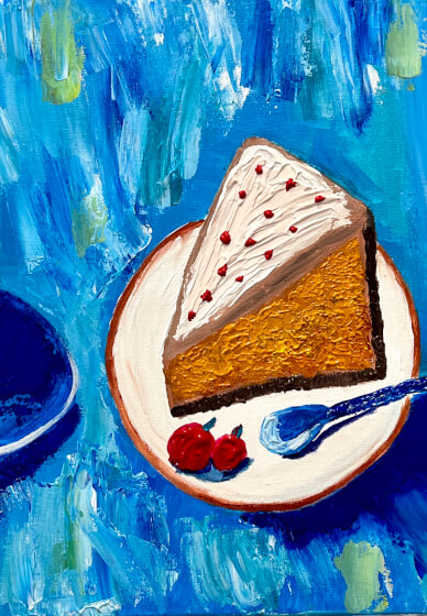 Acrylic Painting Workshop: Coffee and Cake