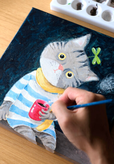 Acrylic Painting Workshop: Cute Animals
