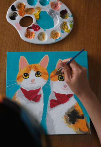 Acrylic Painting Workshop: Cute Animals