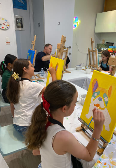 Acrylic Painting Workshop: Frenchie