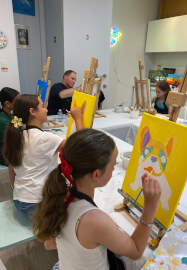 Acrylic Painting Workshop: Frenchie