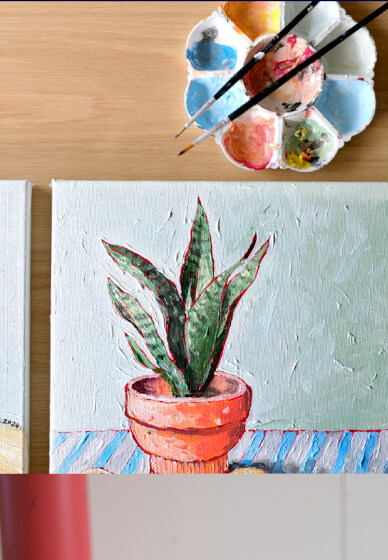 Acrylic Painting Workshop: Homey Still Life