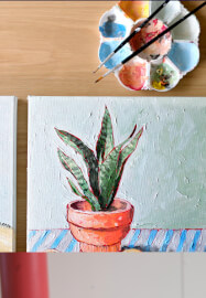 Acrylic Painting Workshop: Homey Still Life